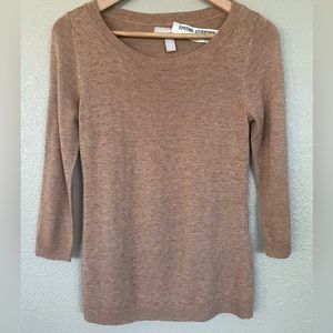 Holiday beaded sweater